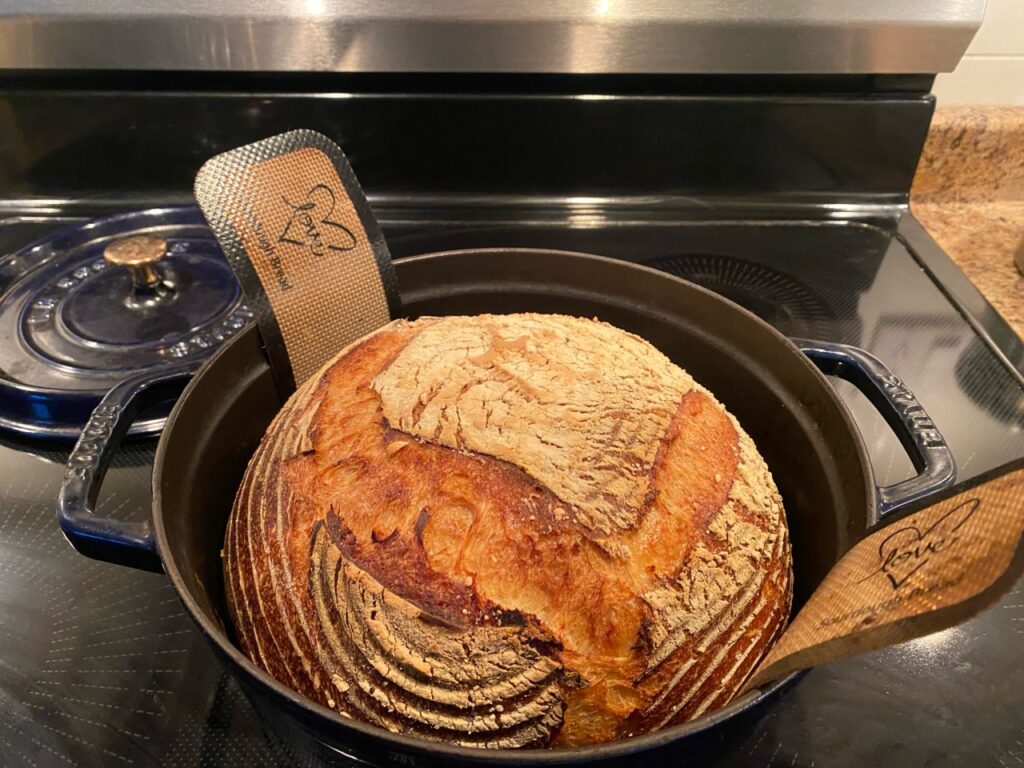 bread in a dutch oven